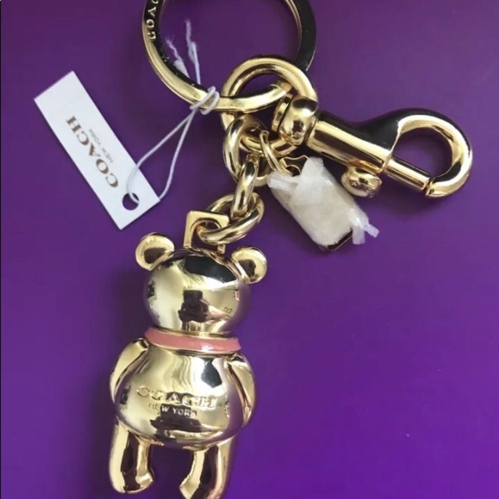 New Coach Keychain Fob - Picture 4 of 8